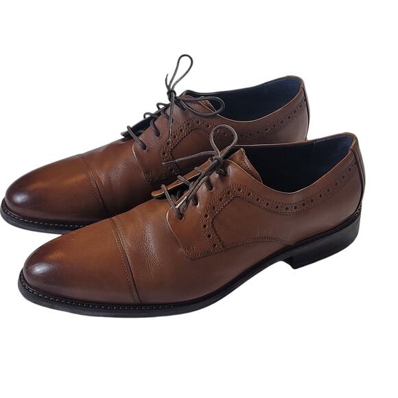 Cole Haan Men's Benton Cap Toe Leather Oxford Size 12 M - Picture 4 of 11